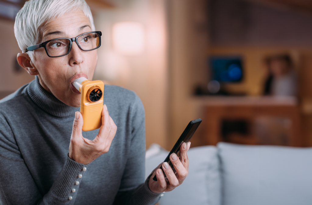 Telemonitoring Spirometer